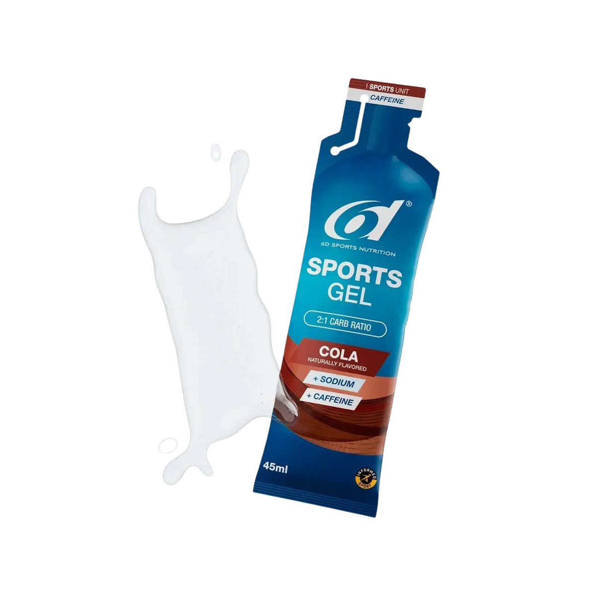6d Sports Gel – гель з натрієм та кофеїном