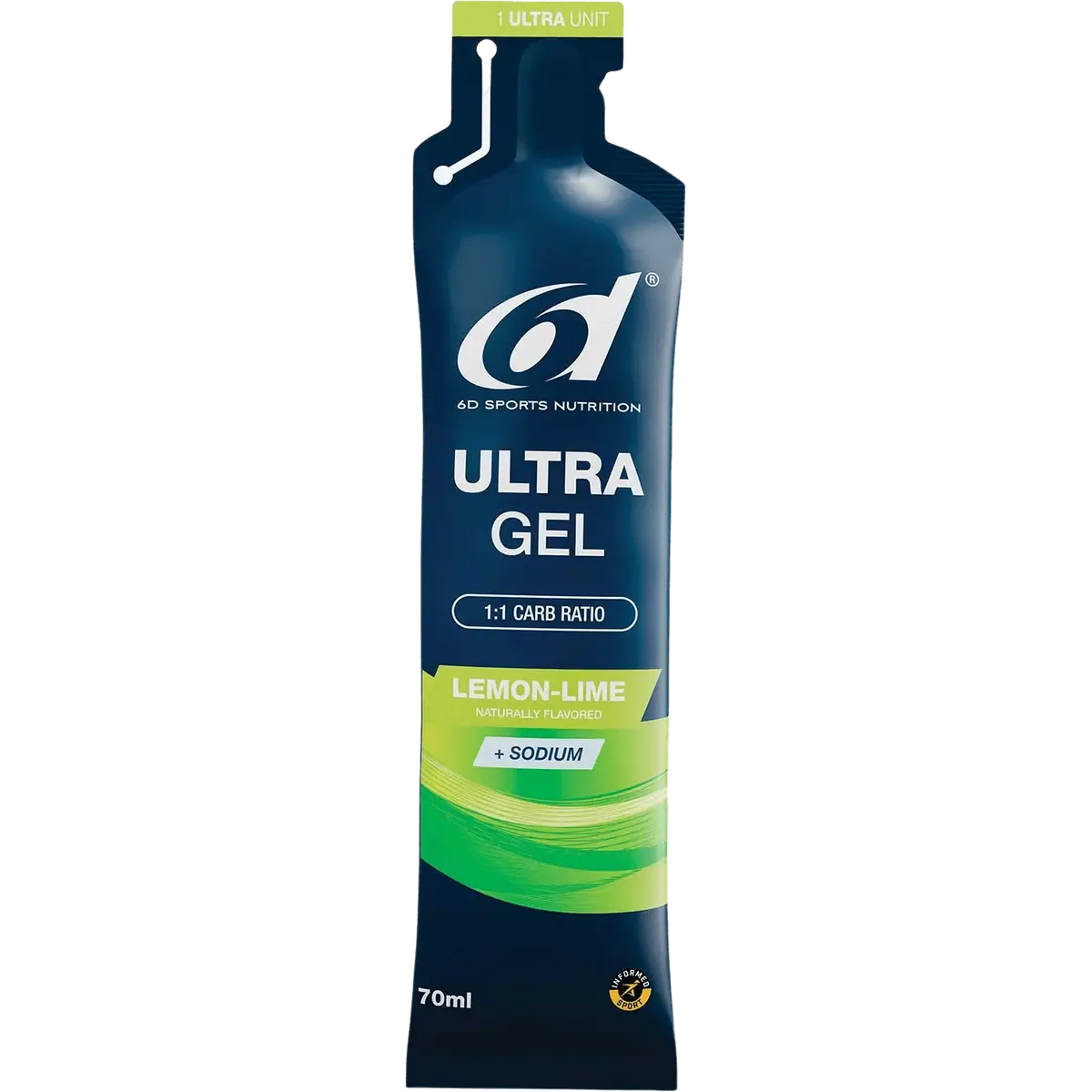 6d Ultra Gel – рідкий енергетичний гель з електролітами
